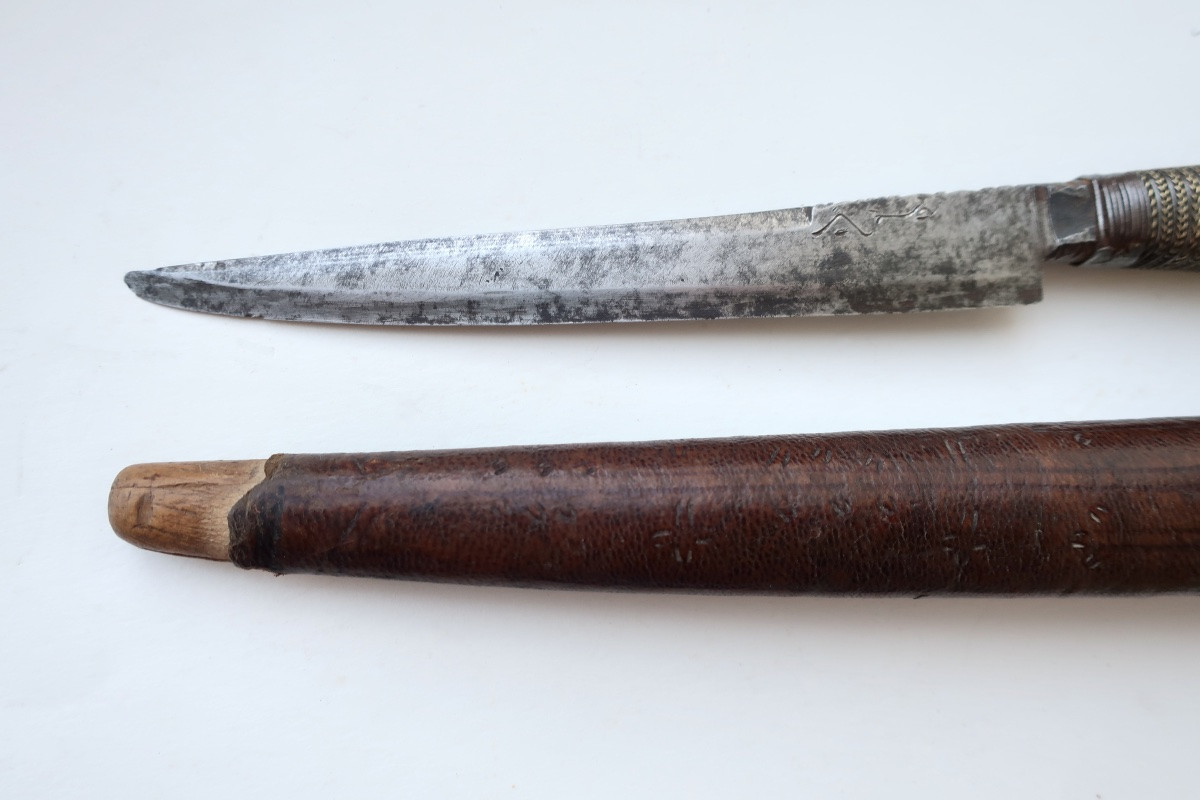 Dagger, Berber Knife 19th Century, Khod(a)mi Or Bousaâdi-photo-1