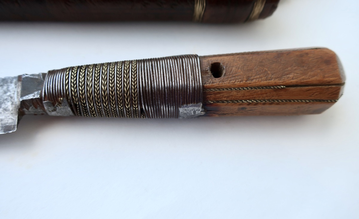 Dagger, Berber Knife 19th Century, Khod(a)mi Or Bousaâdi-photo-2