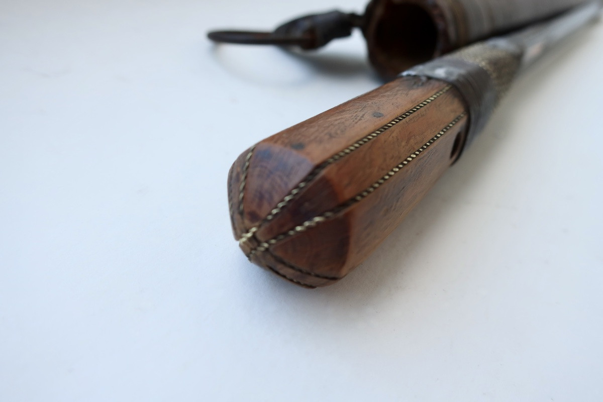 Dagger, Berber Knife 19th Century, Khod(a)mi Or Bousaâdi-photo-4
