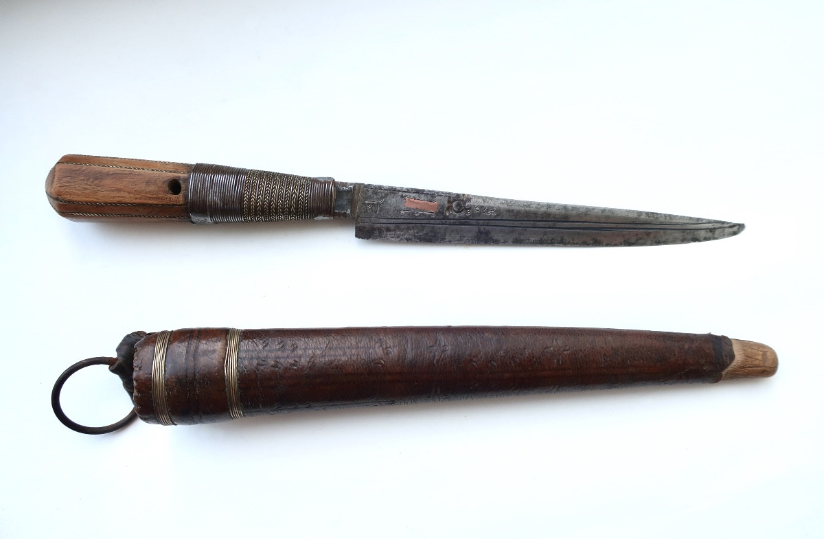 Dagger, Berber Knife 19th Century, Khod(a)mi Or Bousaâdi