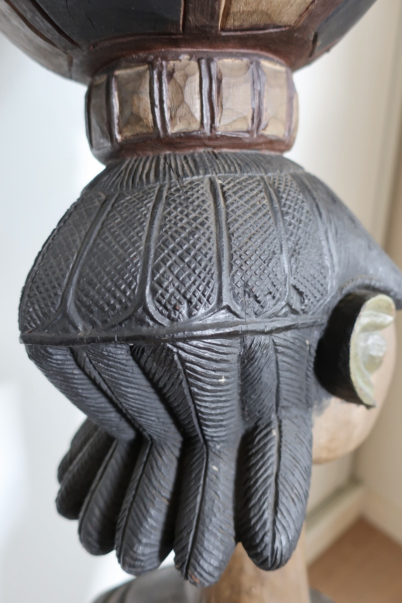 Tambour BAGA " A-ndèf", Guinée, 1ère moitié du XXème siècle.-photo-6