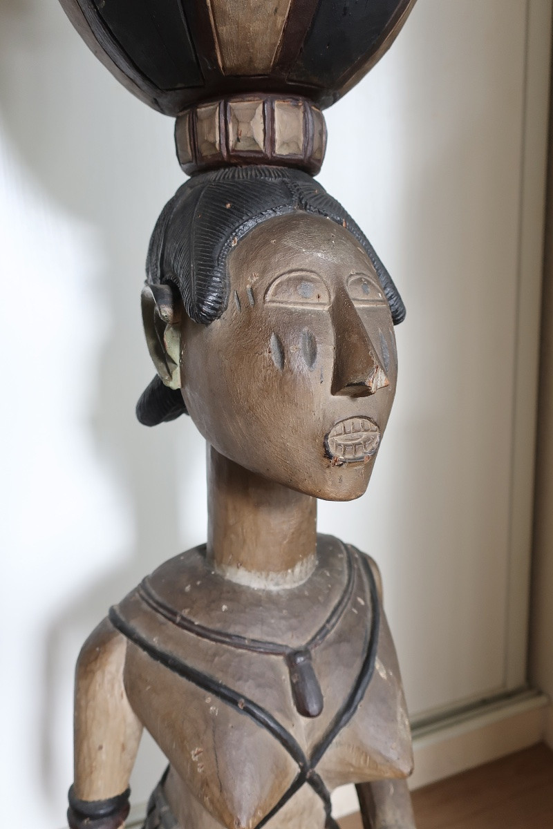 Tambour BAGA " A-ndèf", Guinée, 1ère moitié du XXème siècle.-photo-7