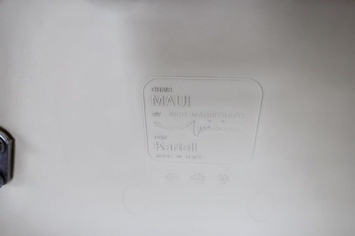 2 Maui Chairs Design By Vico Magistretti For Kartell, Tbe-photo-6