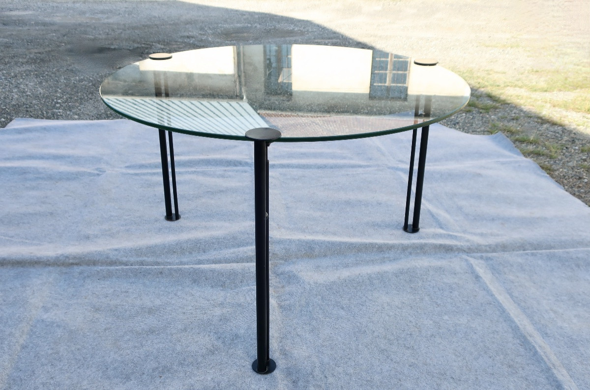 Table à Manger par Philippe Starck, Modèle "Joe Ship", cica 1982-photo-3