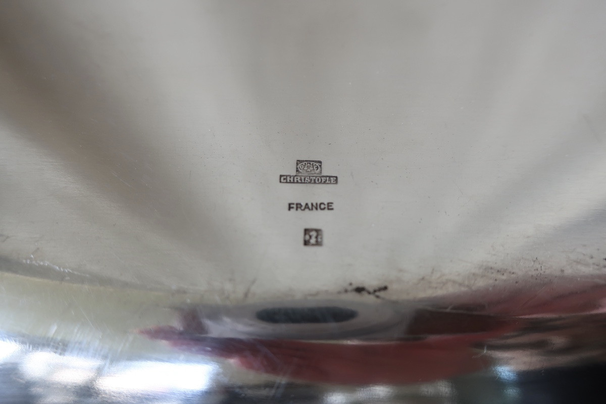 Christofle Basket Silver Metal-photo-3