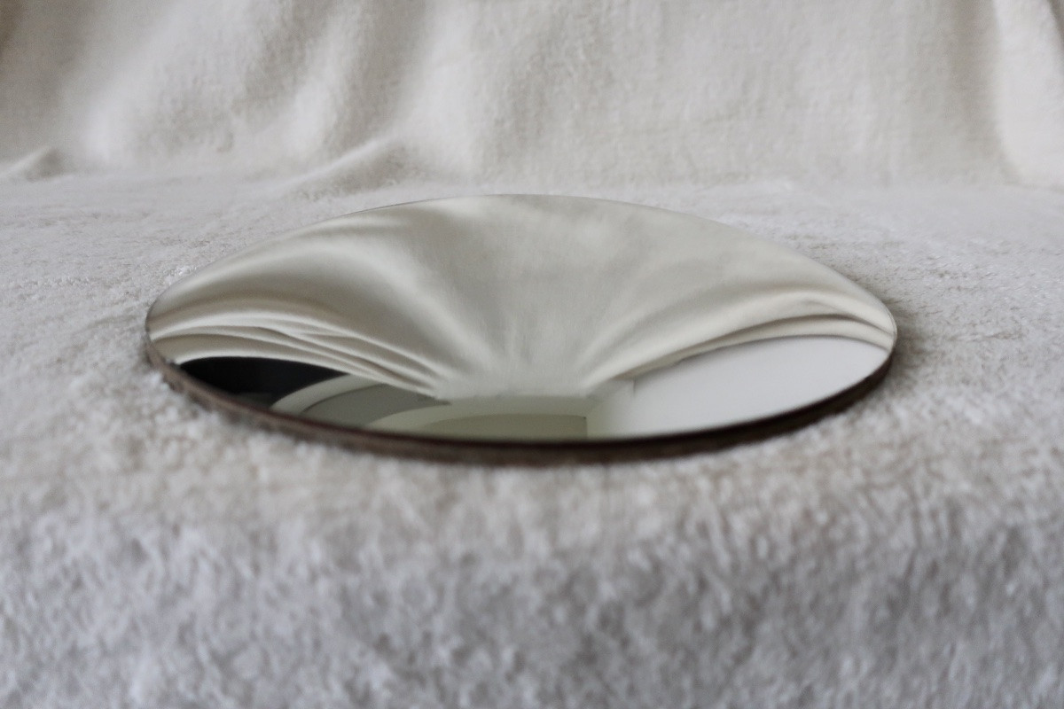 Miroir Sorcière Seul Signé Chaty Vallauris, 19.6 Cm-photo-4