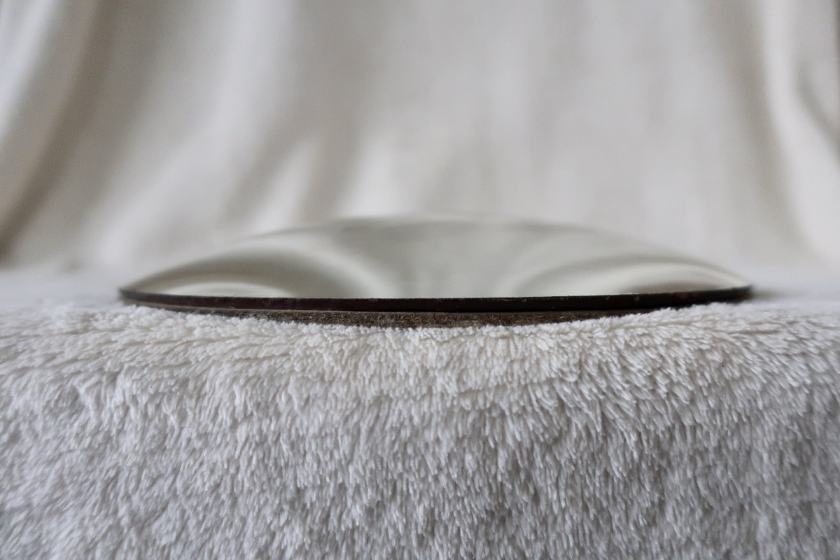 Miroir Sorcière Seul Signé Chaty Vallauris, 19.6 Cm-photo-3