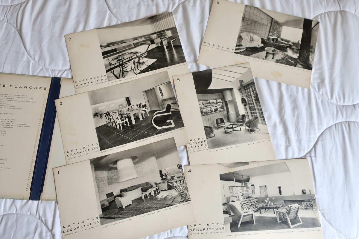 Portfolio Exposition 1937 Décoration Intérieure, Editions Art Et Architecture Paris-photo-2