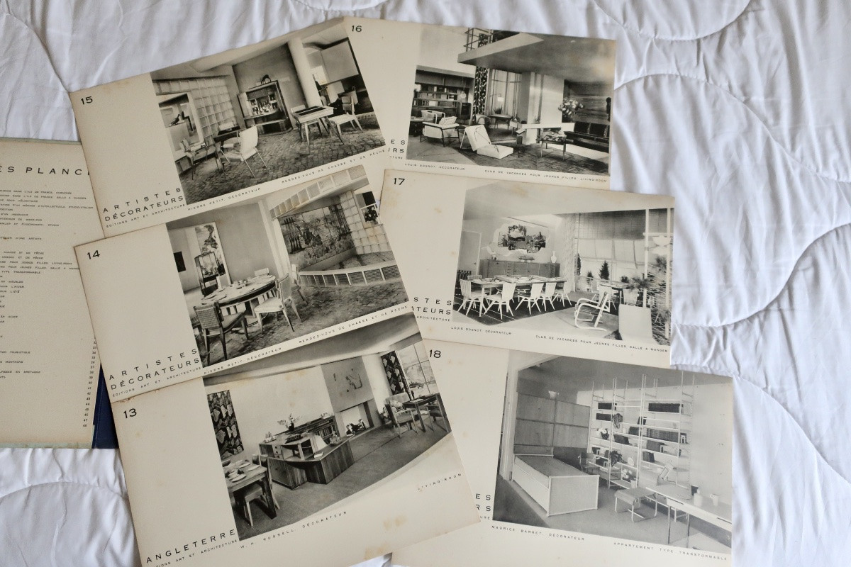 Portfolio Exposition 1937 Décoration Intérieure, Editions Art Et Architecture Paris-photo-4