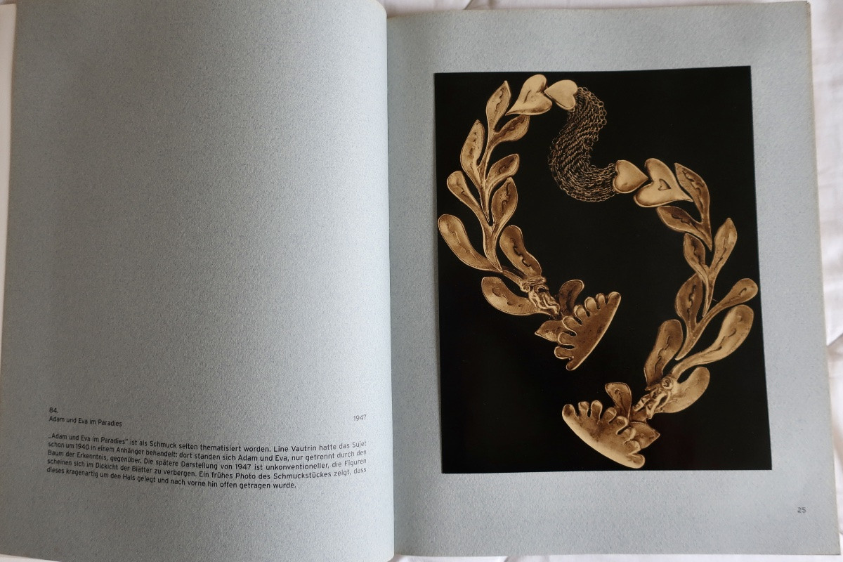 Line Vautrin, "poesy In Metal", Anne Bokelberg, Very Rare Catalog, Expo In Hamburg-photo-4