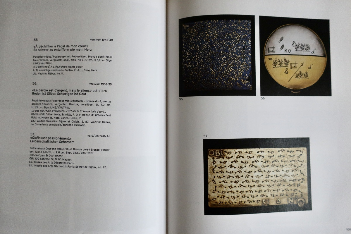 Line Vautrin, "poesy In Metal", Anne Bokelberg, Very Rare Catalog, Expo In Hamburg-photo-6
