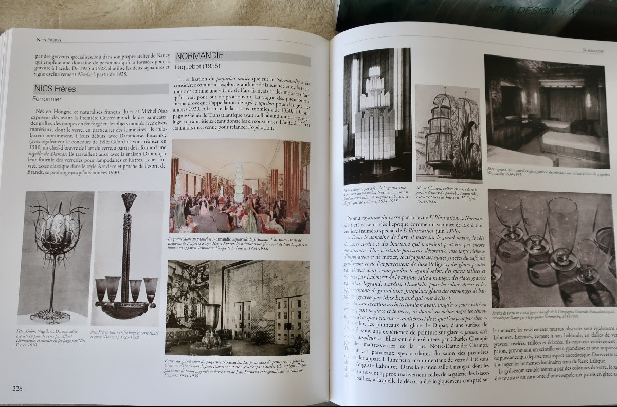 Le Verre Art & Design 19e-21e Siècles Coffret 2 Volumes Yves Delaborde Tbe-photo-7
