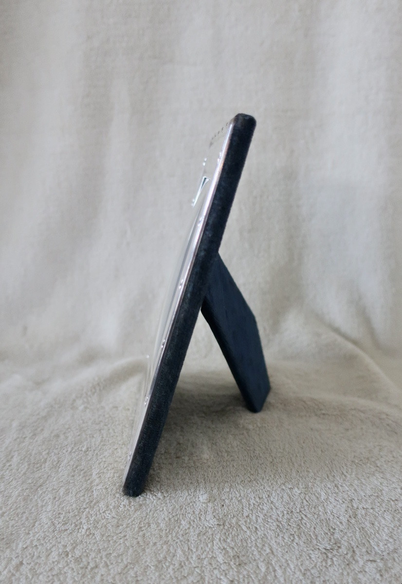 Cadre à Photo Verre Bombé Métal Argenté Sheffield-photo-2