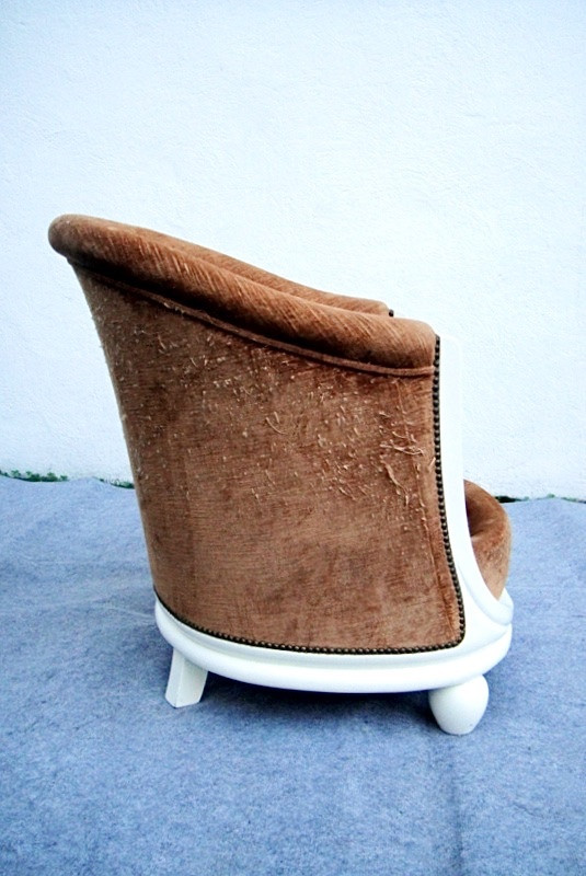 Fauteuil Art Déco DLG André Groult, à Retapisser-photo-1