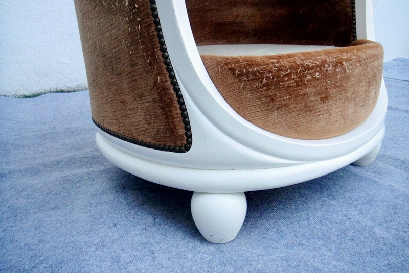 Fauteuil Art Déco DLG André Groult, à Retapisser-photo-4