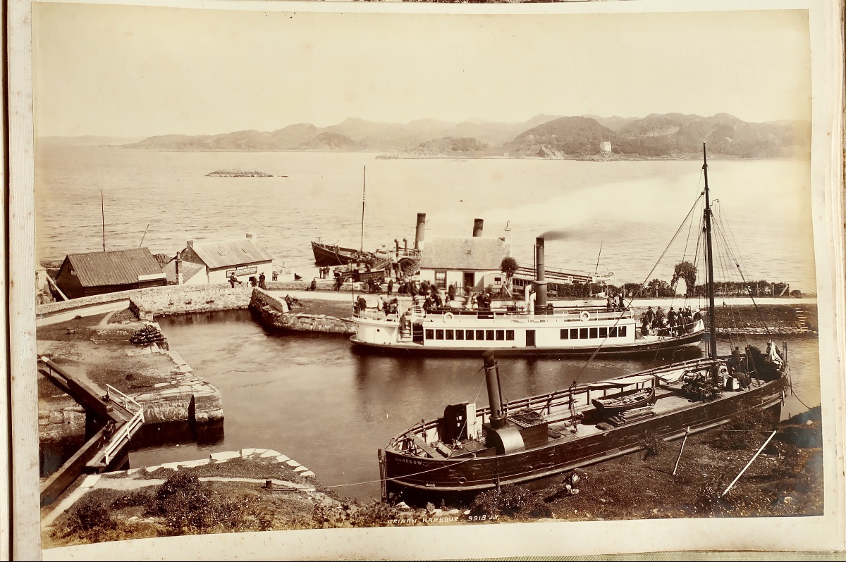 Rare 19th Century Album Of 54 Original Photos (marine) Including 4 Sailboats By Alfred John West-photo-2