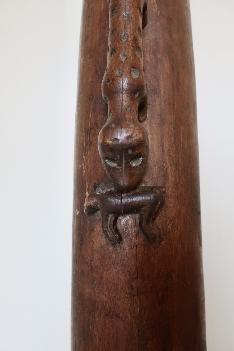 Rare Tambour Mayombe ou Mayumbe, "Ndungu" ou " Ingomba"-photo-1