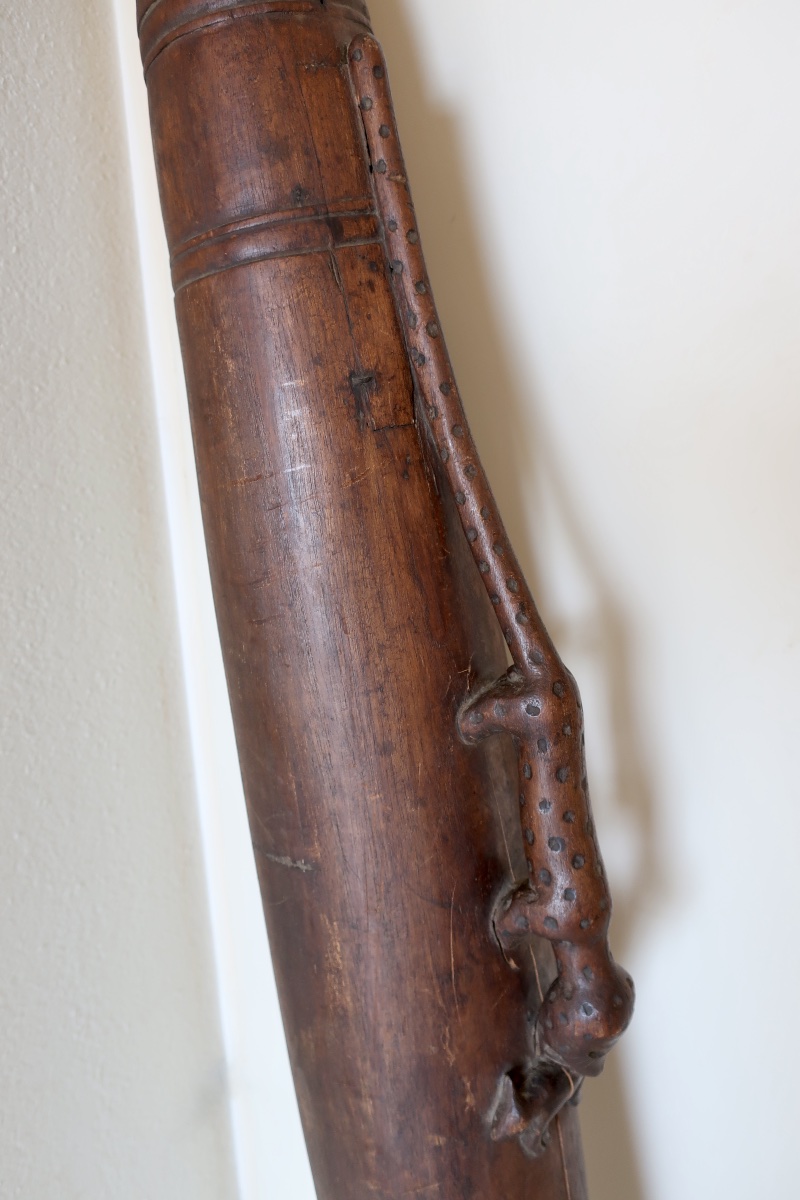 Rare Tambour Mayombe ou Mayumbe, "Ndungu" ou " Ingomba"