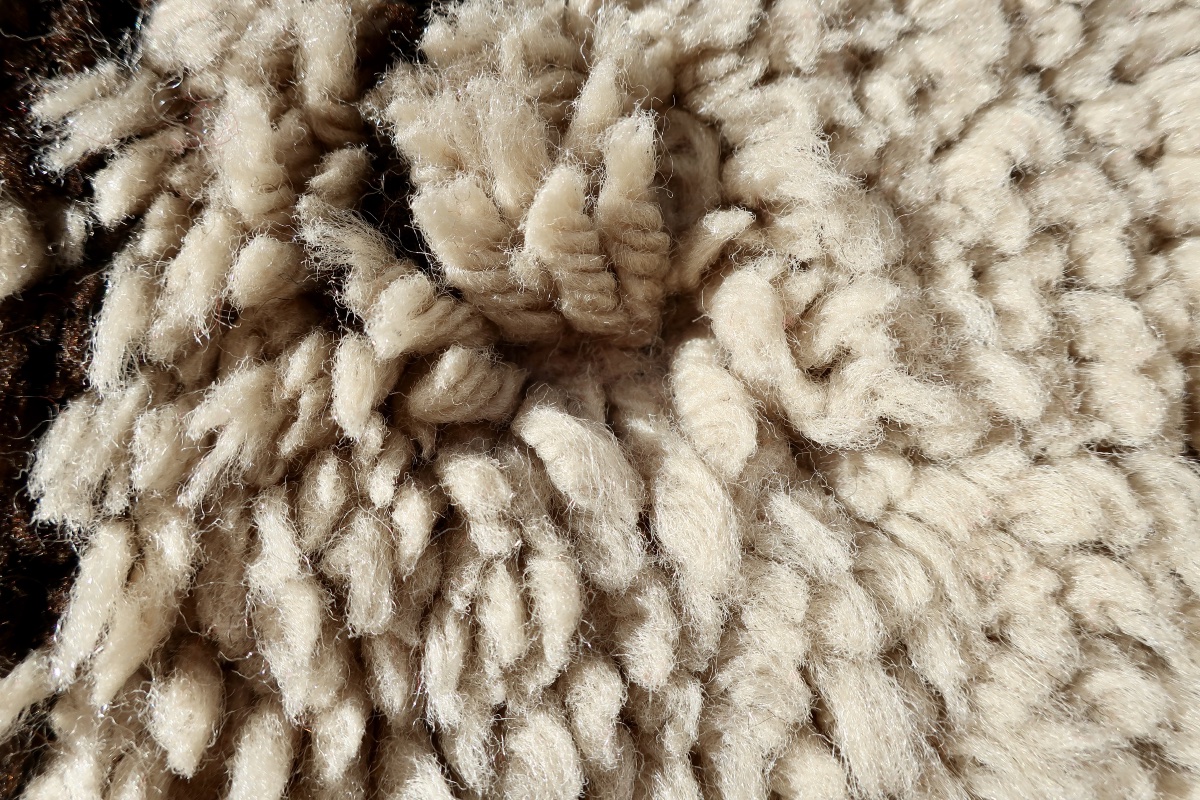 Grand Tapis Design des années 1970, en Pure Laine Nouée Main, 200 x 280 cm, en TBE-photo-7