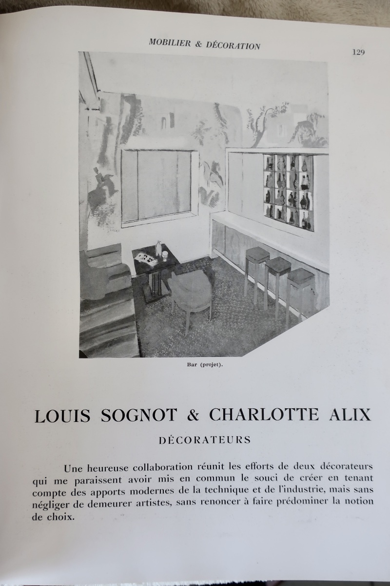 "furniture And Decoration," 1931. Complete Hardcover Volume, Published By Edmond Honoré, In Excellent Condition-photo-7