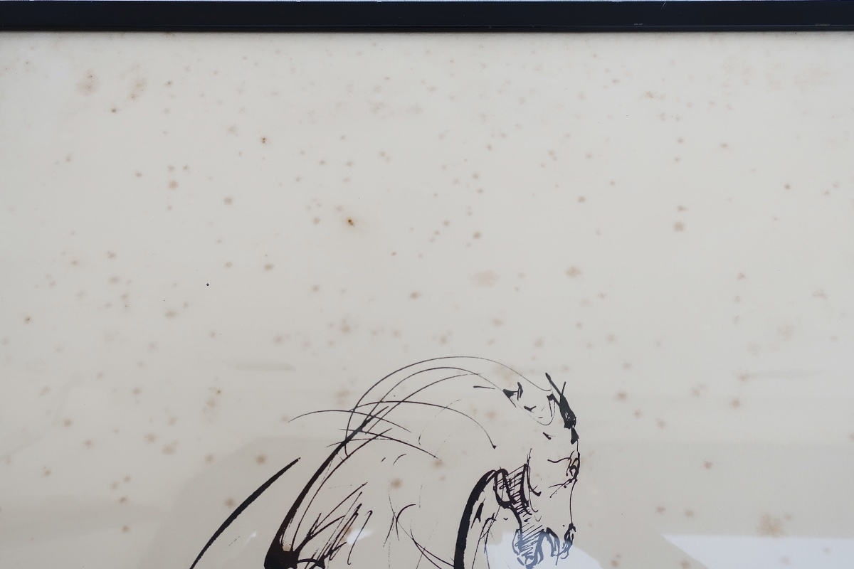 Lithograph By Jacques Berger (1902–1977), *cheval Cabré*-photo-2