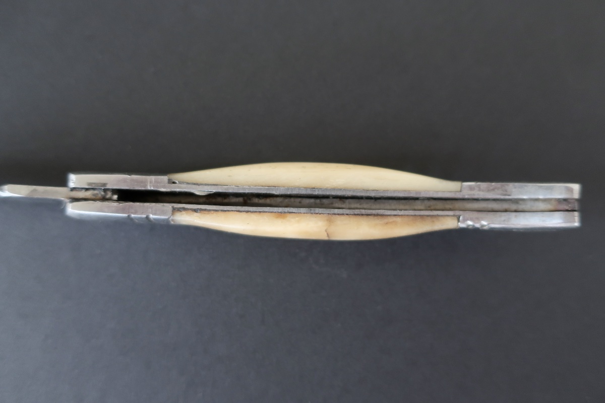 Vintage Pradel Auvergne 63 Folding Knife, Blade + Corkscrew, 20.2 Cm-photo-5