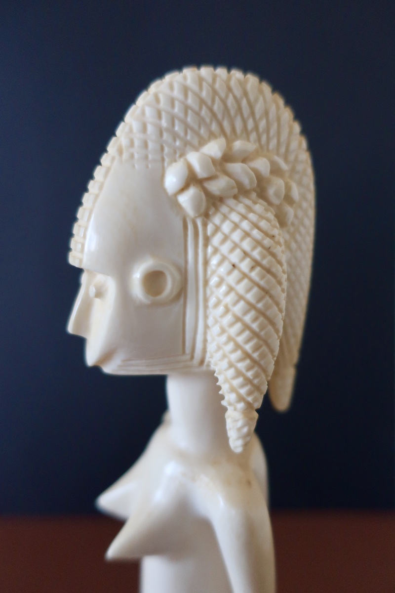 Rare Bambara-bamana "guandoudou" Fertility Figure, Ivory Coast, Circa 1930, H 21.2 Cm-photo-3