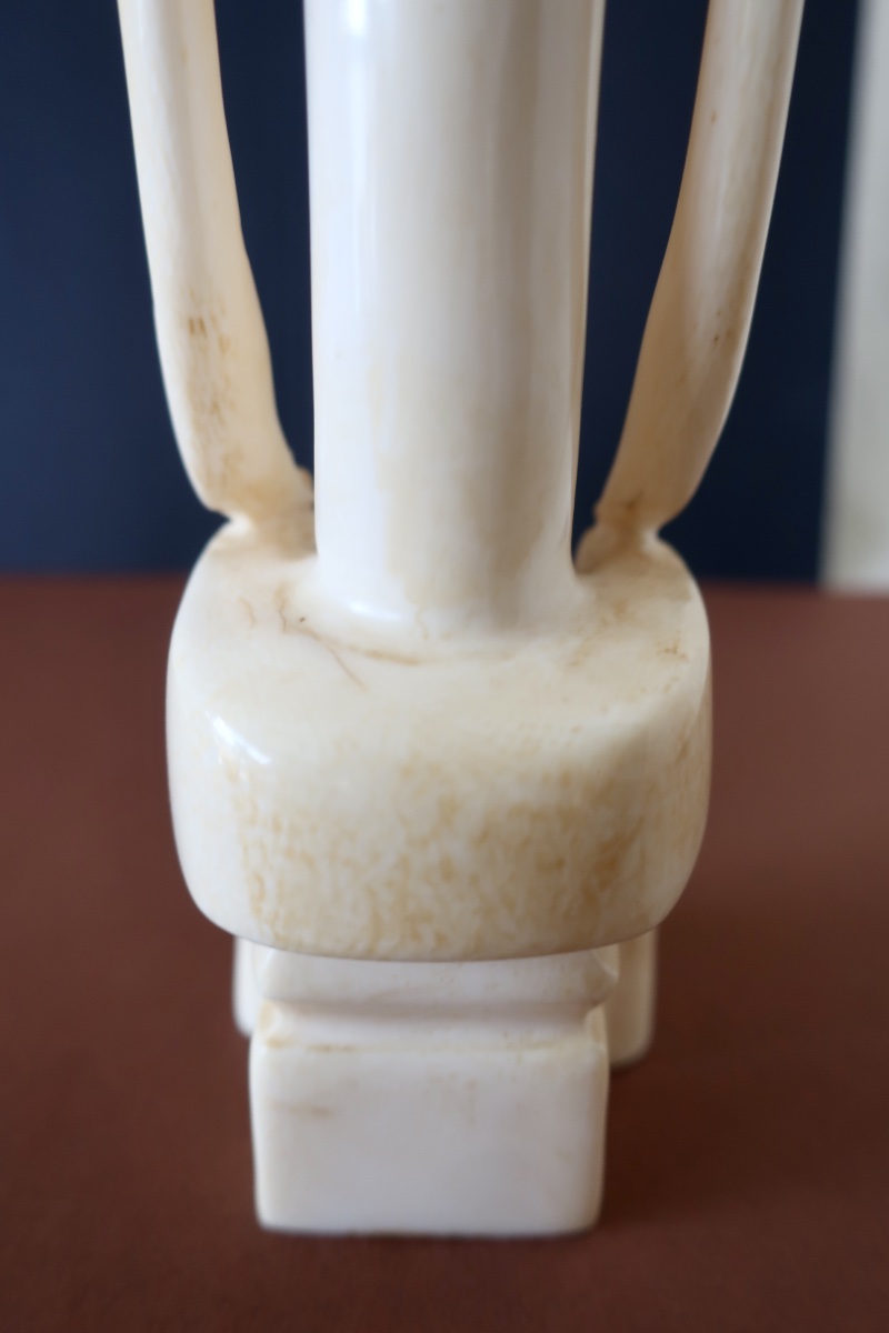 Rare Bambara-bamana "guandoudou" Fertility Figure, Ivory Coast, Circa 1930, H 21.2 Cm-photo-6