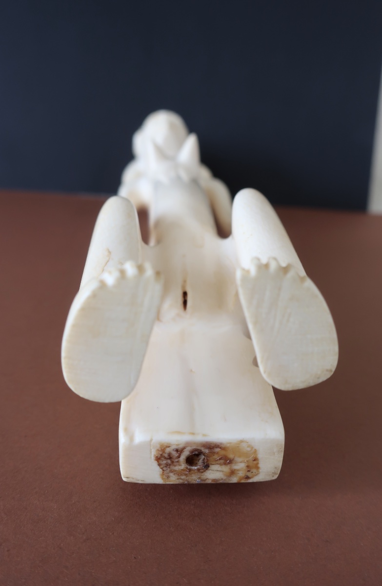 Rare Bambara-bamana "guandoudou" Fertility Figure, Ivory Coast, Circa 1930, H 21.2 Cm-photo-8