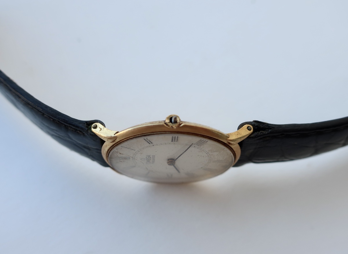 Rare Omega 18k Gold Dress Watch, Caliber 620, Mechanical, Ultra-thin-photo-1
