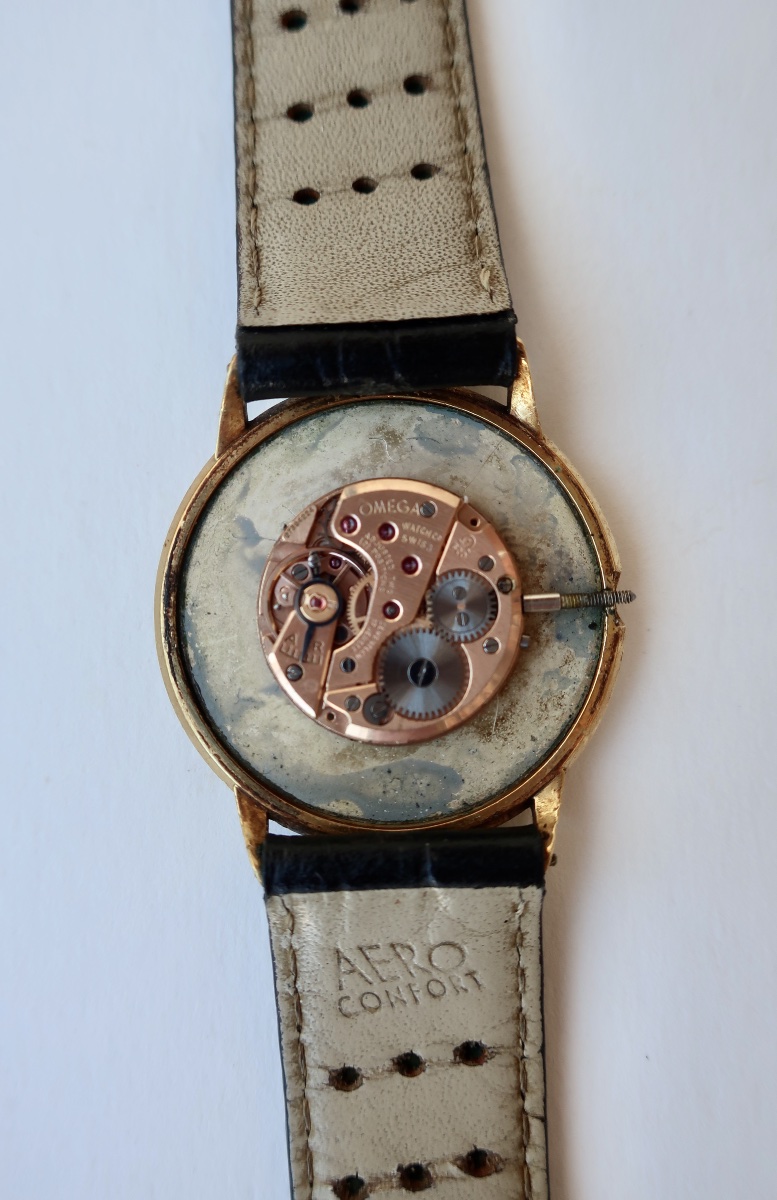 Rare Omega 18k Gold Dress Watch, Caliber 620, Mechanical, Ultra-thin-photo-6