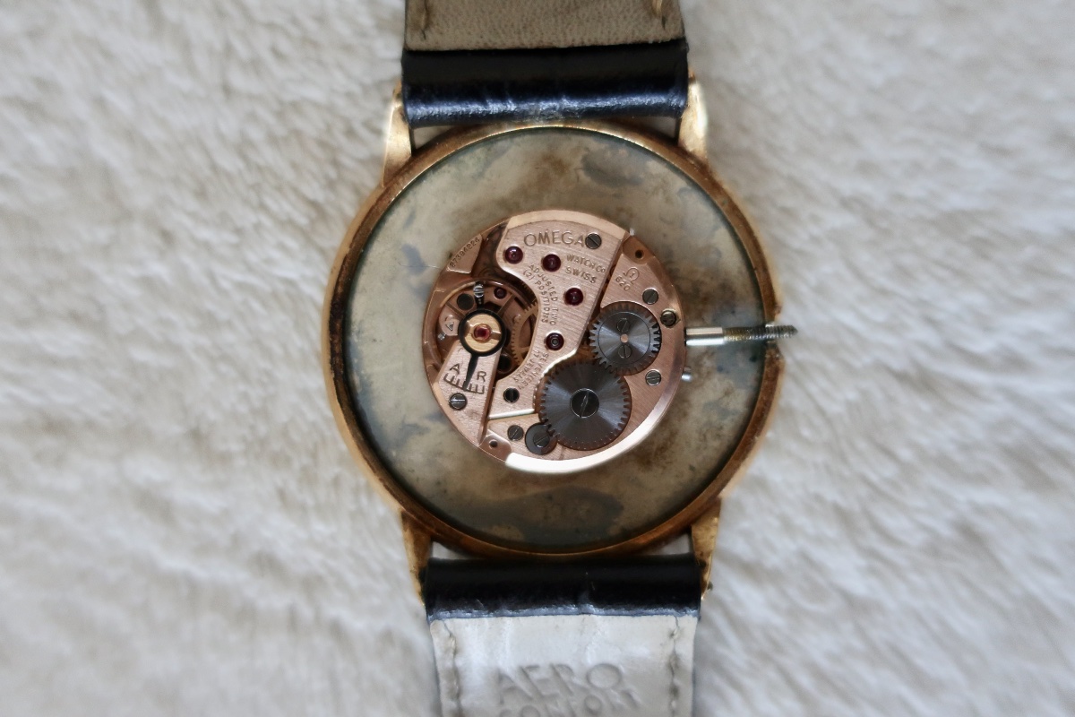 Rare Omega 18k Gold Dress Watch, Caliber 620, Mechanical, Ultra-thin-photo-7