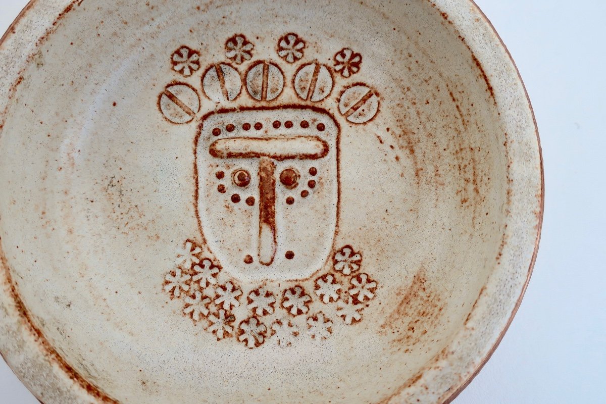 Ceramic Storage Cup Design Alain Rufas Vallauris 1960/1970