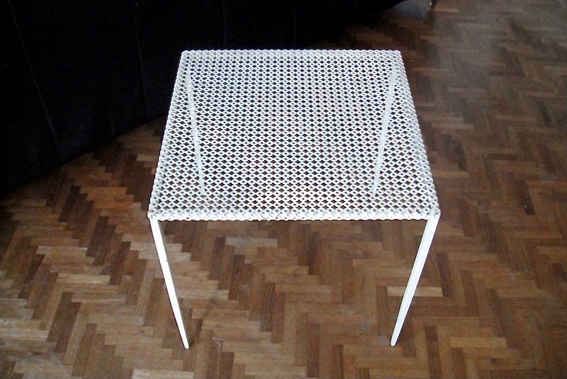 Mathieu Matégot Small Side Table 1950 Artimeta Soest-photo-3