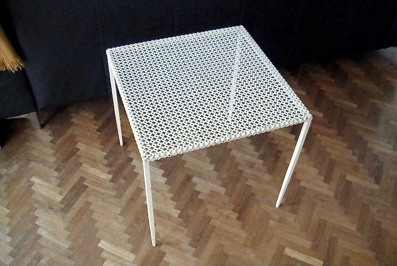 Mathieu Matégot Small Side Table 1950 Artimeta Soest