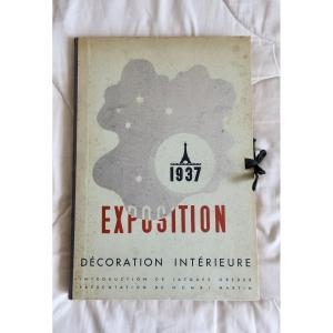 Portfolio Exposition 1937 Décoration Intérieure, Editions Art Et Architecture Paris