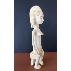 Rare Bambara-bamana "guandoudou" Fertility Figure, Ivory Coast, Circa 1930, H 21.2 Cm