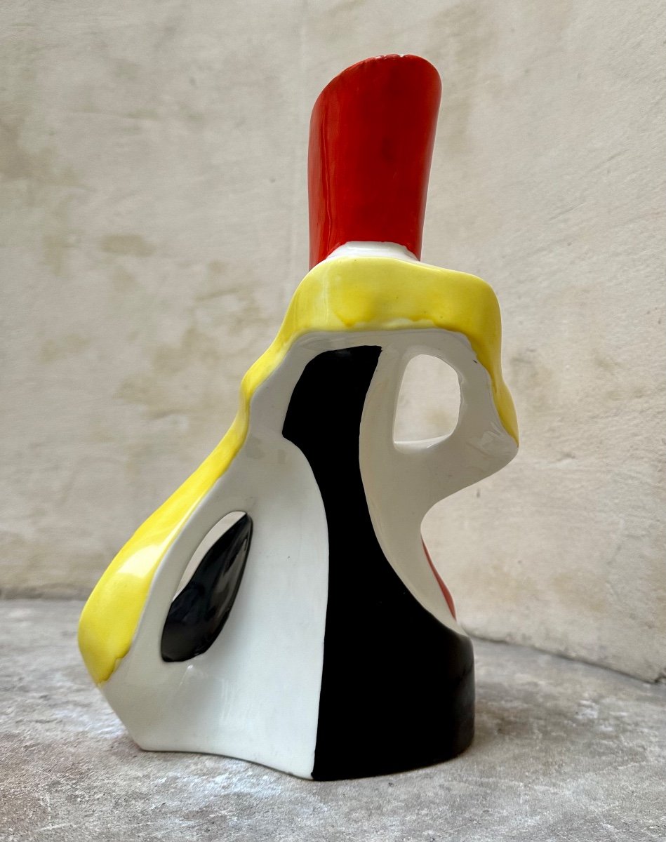 Roland BRICE (1911-1989) - Vase Céramique Forme Libre - Biot Fernand Léger-photo-1