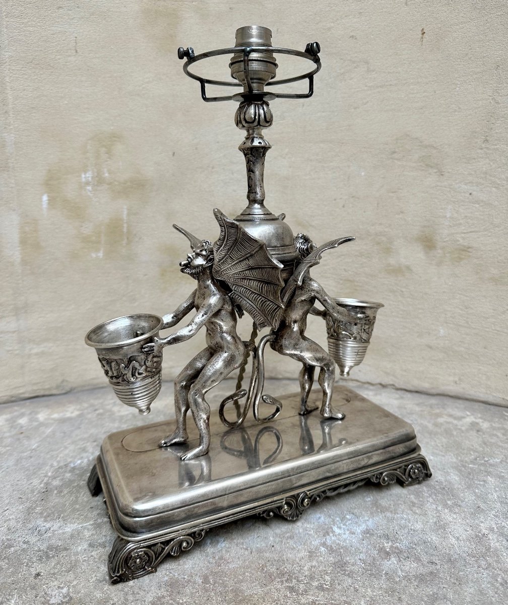 Maison Alphonse Giroux Et Cie - Pyrogen Smoking Kit - Napoleon III Renaissance Style