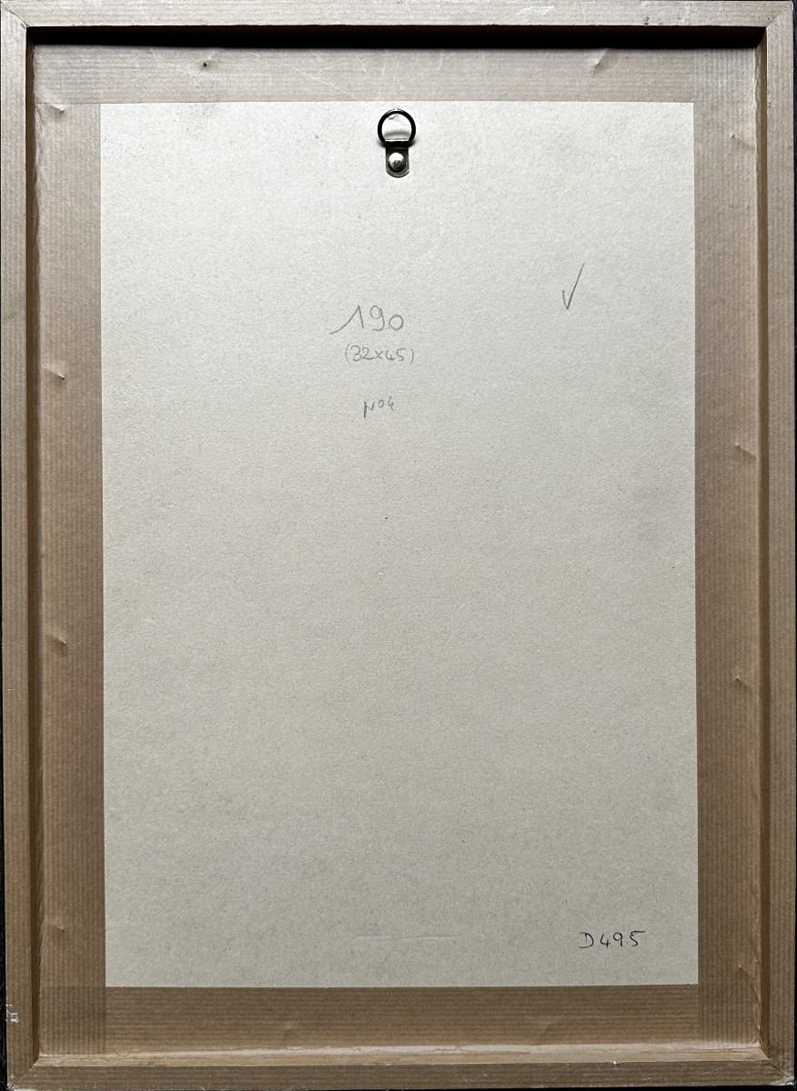 Brassaï (1899-1984) Academy Of Nude Woman Portrait - Drawing, Ink Wash - Gyula Halász-photo-2