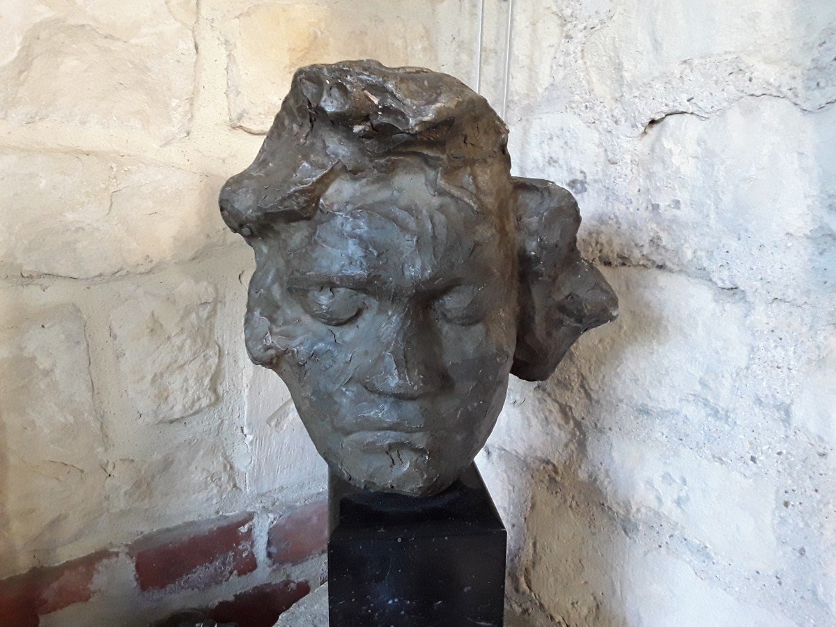 Original Terracotta Beethoven Mask