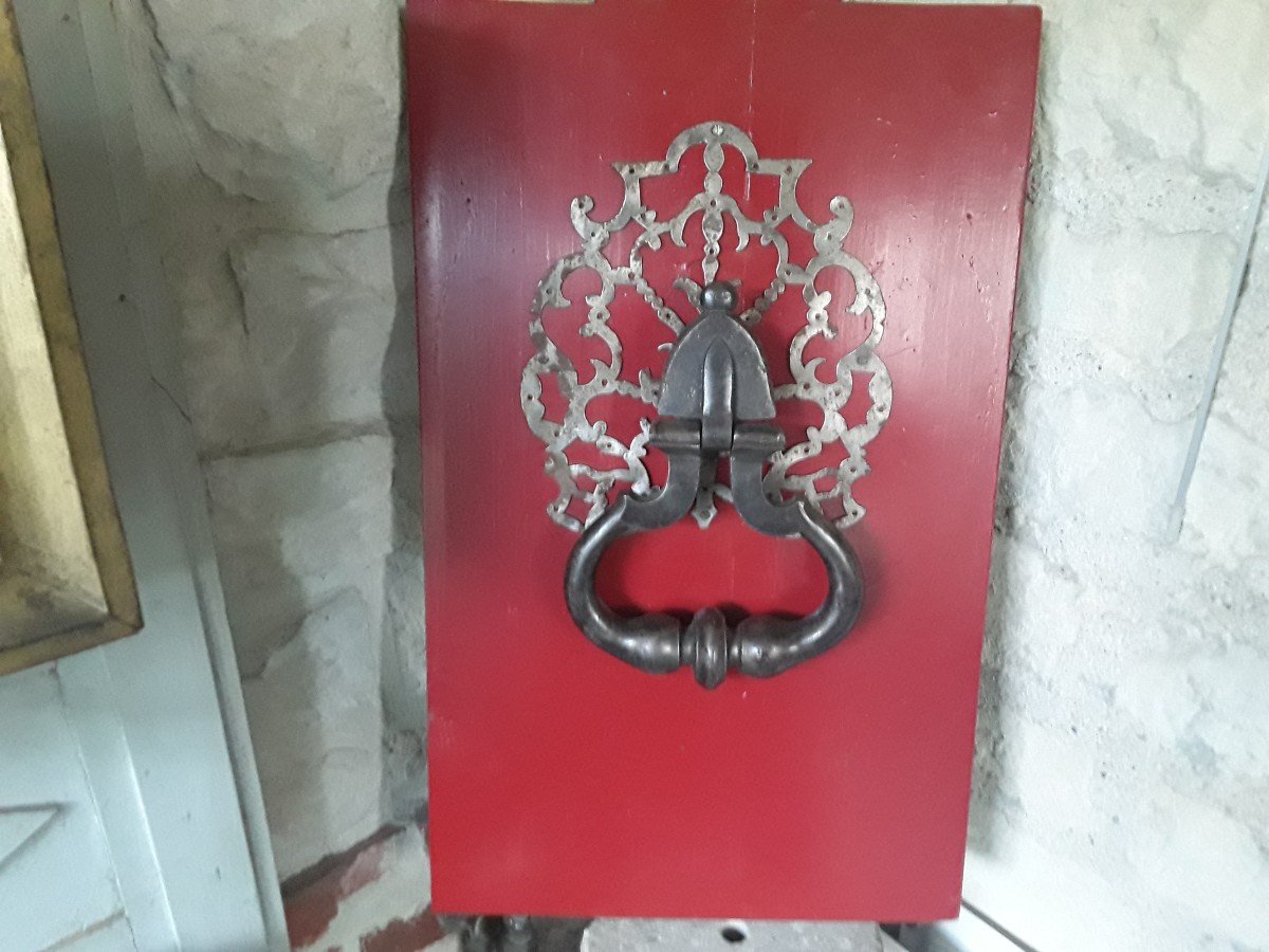 Large 18th Century Door Knocker -photo-2
