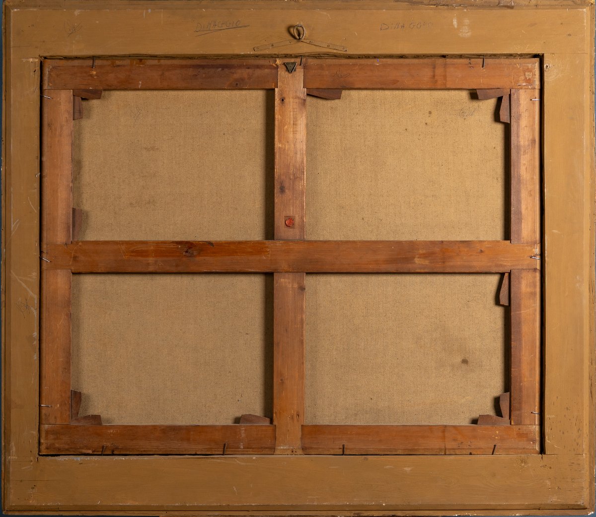 Gio Raffaele Badaracco (Genova 1648-1726), Rachel et Jacob, peinture baroque génoise-photo-2