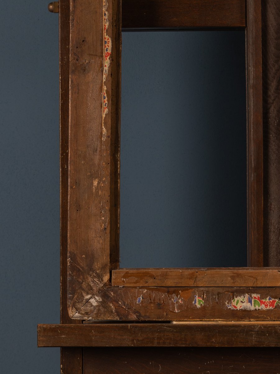 18th-century Gilded Wooden Box Frame, Decorated With Acanthus Leaves -photo-2