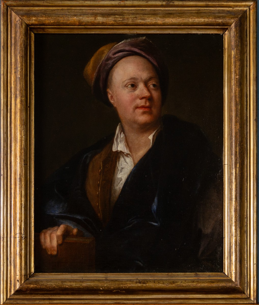 Salomon Adler, Portrait Of A Learned Gentleman, 17th-century Oil On Canvas