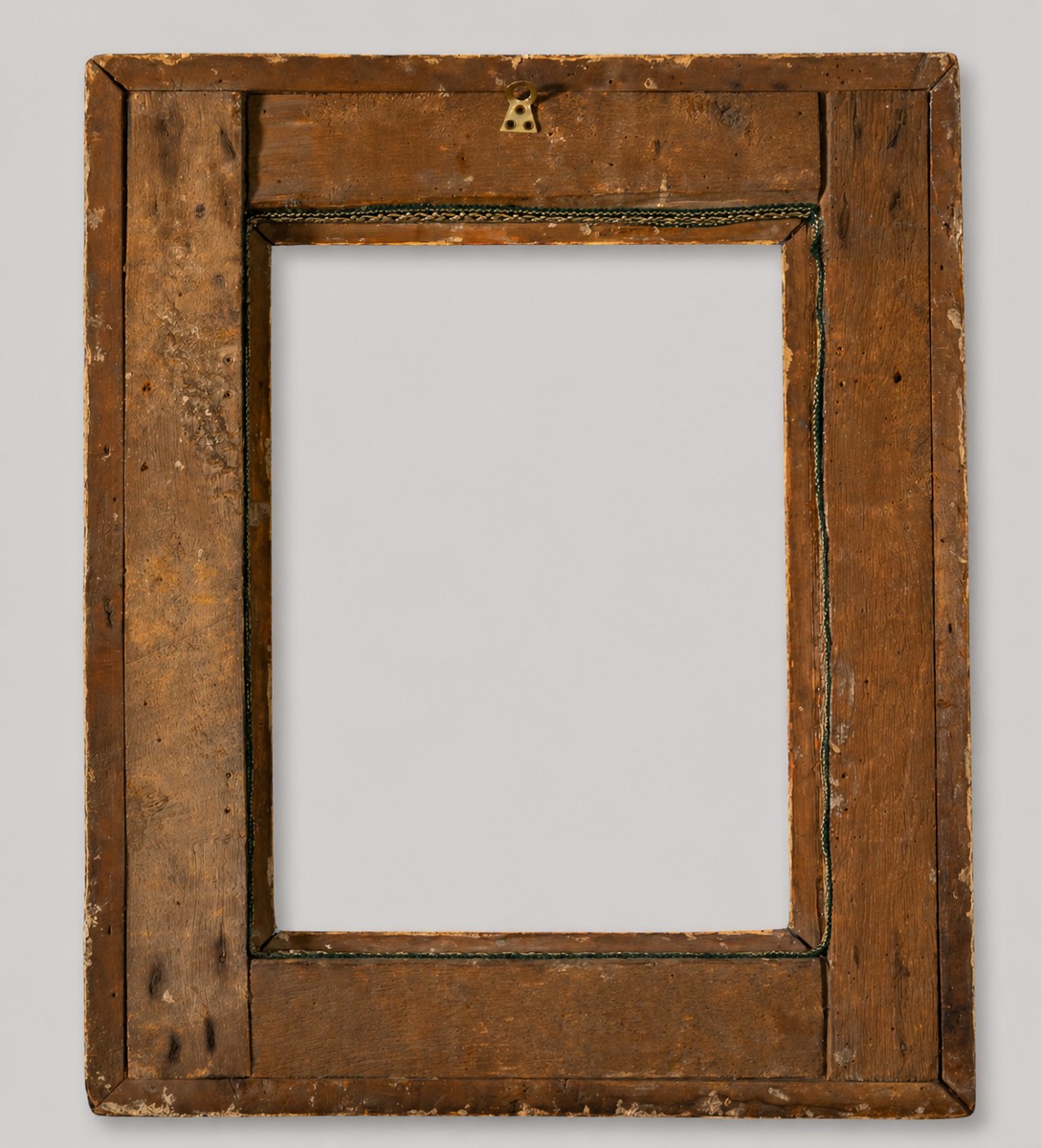 Early 17th-century Italian Frame Made Of Carved And Gilded Wood-photo-2
