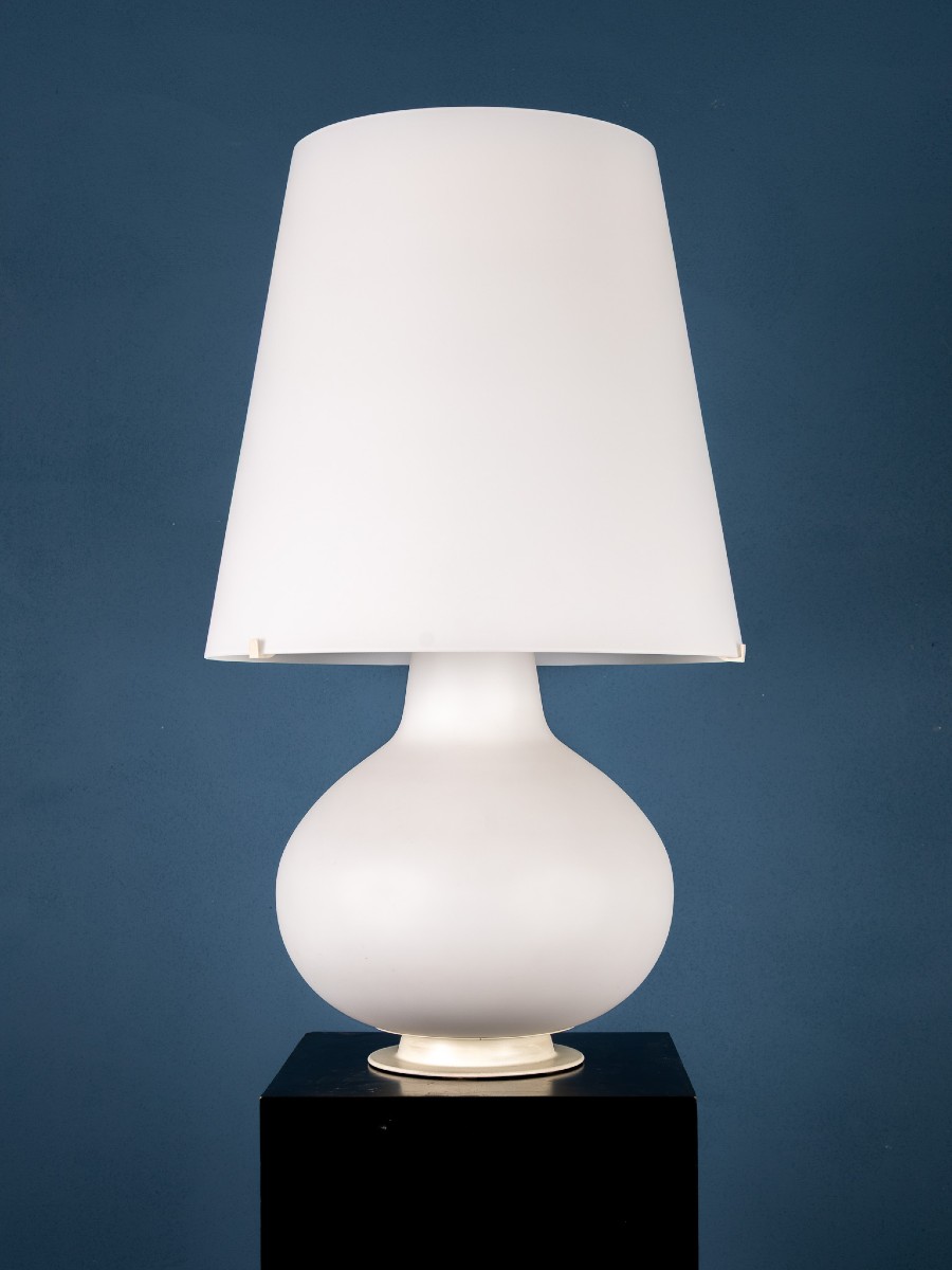 The Largest Glass Lamp By Max Ingrand For Fontana Arte, Italy, 1954