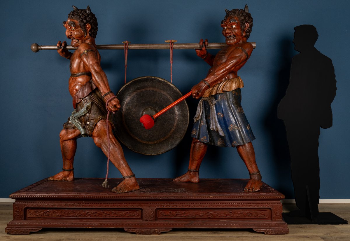 Important Japanese Processional Group, Edo Period, References Metropolitan Museum New York-photo-1