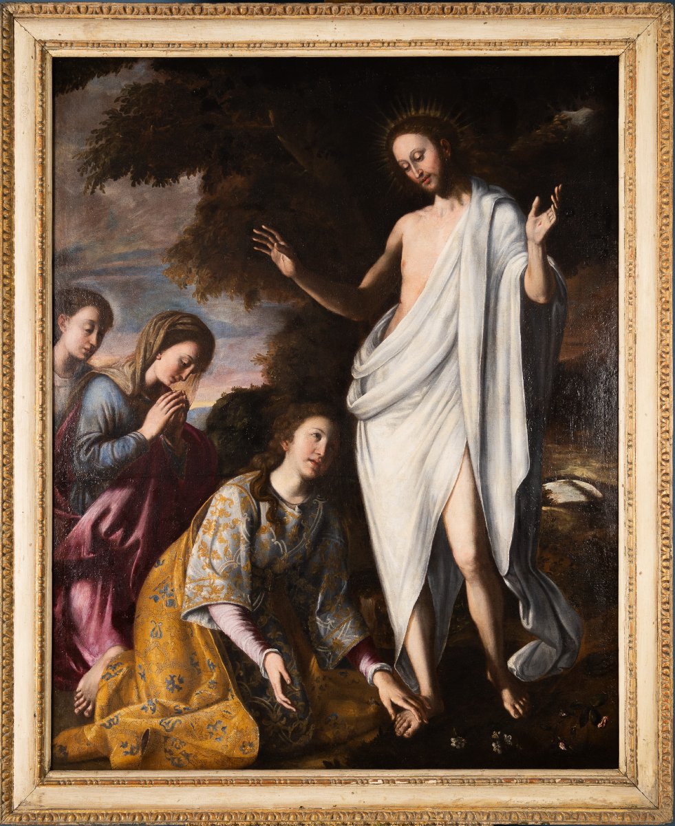 Atelier de Vincenzo Campi (1536–1591), Apparition du Christ aux Maries