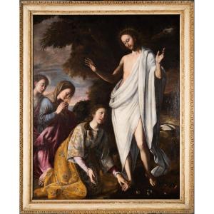 Atelier de Vincenzo Campi (1536–1591), Apparition du Christ aux Maries